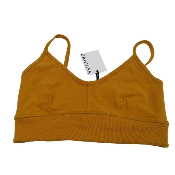 SINCERELY JULES FOR BANDIER THE MEADOW BRA IN GOLDENROD SZ S - Picture 2 of 4